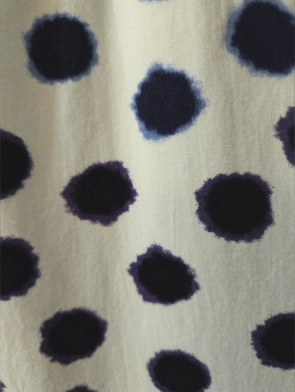 Old Navy Purple, Navy & White Ikat Polka Dot High-Low Maxi Dress - Small - Picture 4 of 9